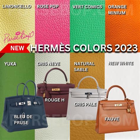 colore hermes|hermes color chart.